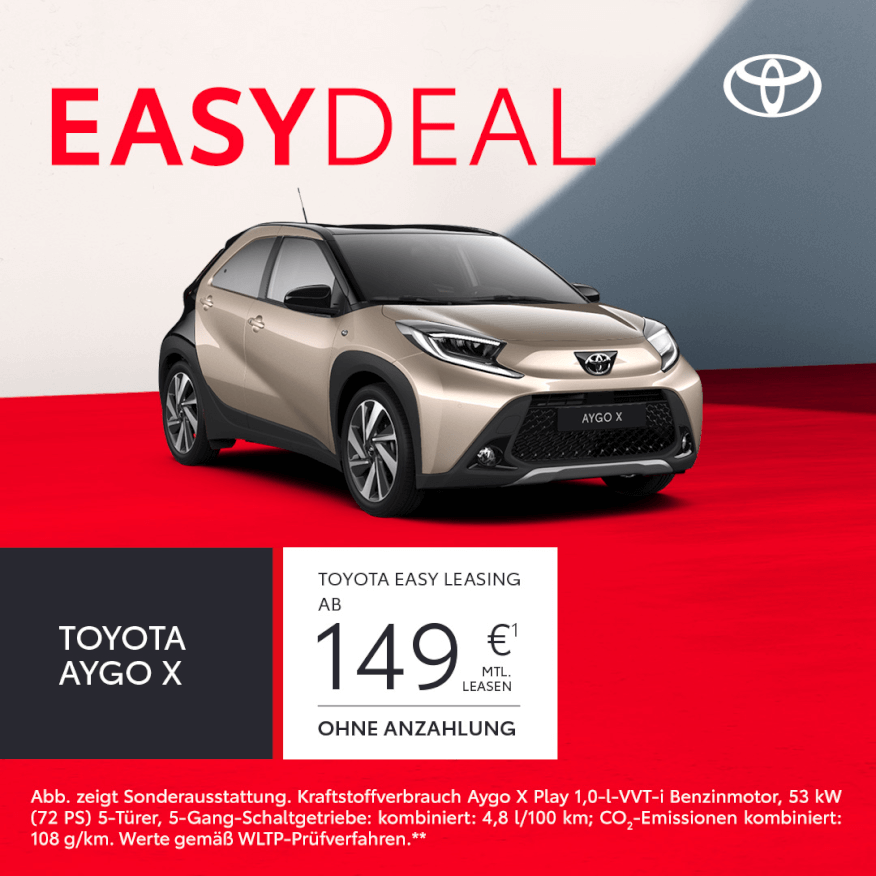 EasyDeal Angebot Aygo X